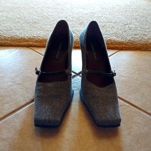 Nine West Gray heels